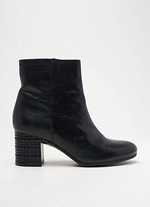 Bottines/boots matière lisse talon de 4 à 6cm noir MINKA DESIGN femme