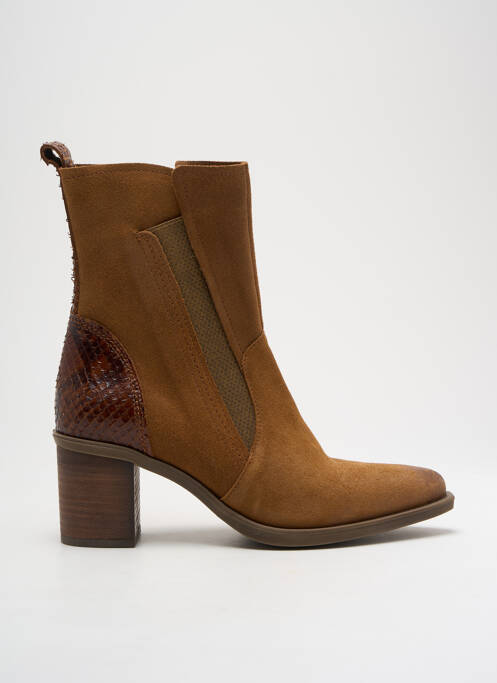 Bottines/Boots marron CASTA pour femme