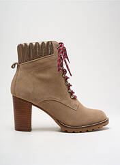 Bottines/Boots beige TOMMY HILFIGER pour femme seconde vue