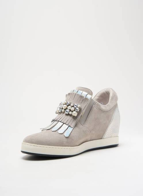 Baskets gris ROSEMETAL pour femme