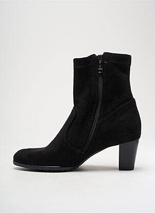 Bottines/boots cubain talon de 4 à 6cm noir ARA femme