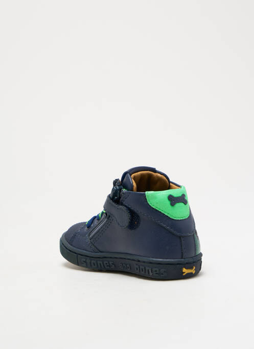 Bottillons bleu STONES AND BONES pour garçon