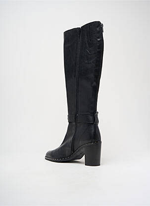 Bottes bout pointu talon de 7 à 9cm noir PHILIPPE MORVAN femme