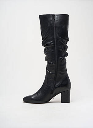 Bottes matière lisse talon de 4 à 6cm noir GABOR femme