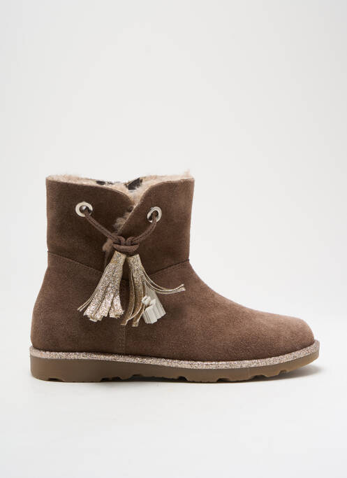 Bottines/Boots marron REQINS pour fille