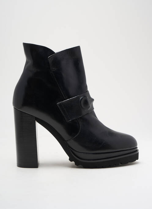 Bottines/Boots noir ELVIO ZANON pour femme