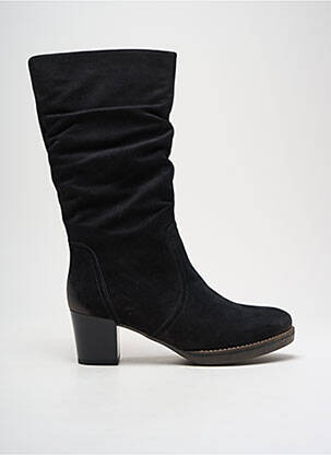 Bottes nubuck talon de 4 à 6cm noir ARA femme