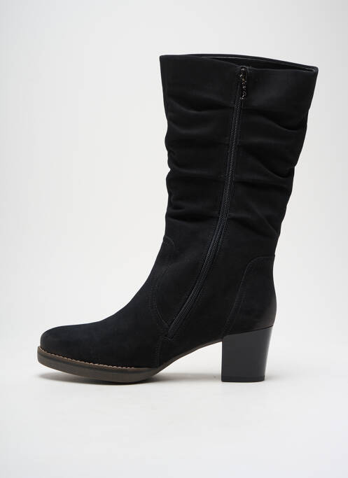 Bottes nubuck talon de 4 à 6cm noir ARA femme