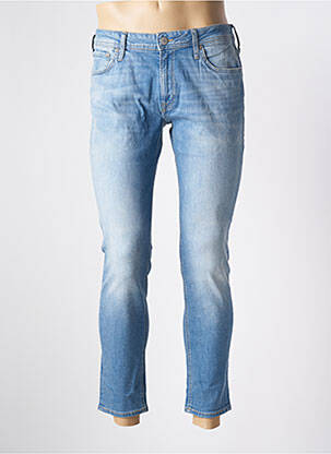 Jeans coupe slim bleu JACK & JONES pour homme