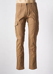 Pantalon cargo beige JACK & JONES pour homme seconde vue