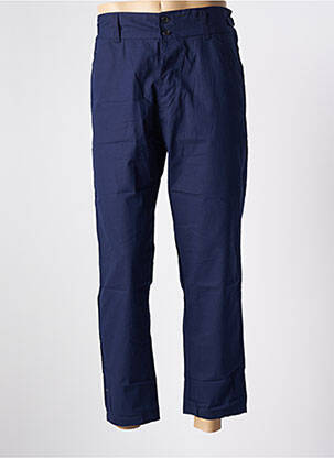 Pantalon droit bleu L'ANTI CHER pour homme