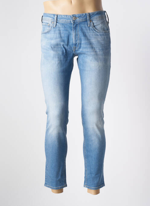 Jeans coupe slim bleu JACK & JONES pour homme