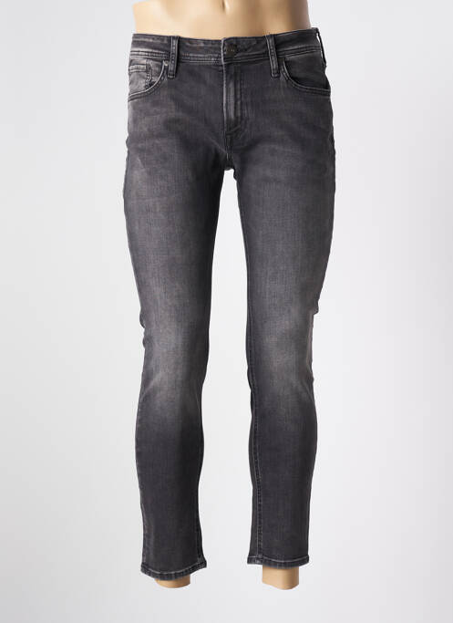 Jeans coupe slim gris JACK & JONES pour homme