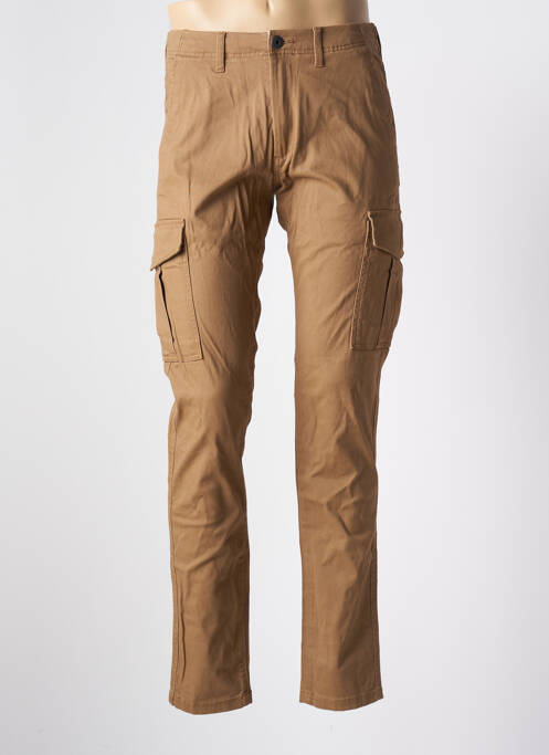 Pantalon cargo beige JACK & JONES pour homme