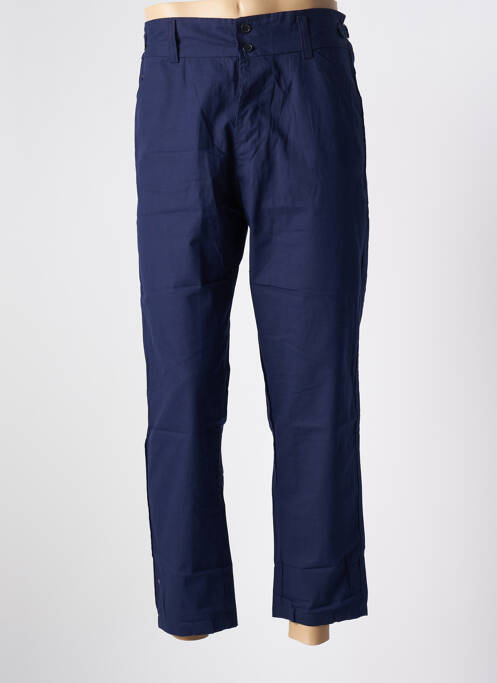 Pantalon droit bleu L'ANTI CHER pour homme