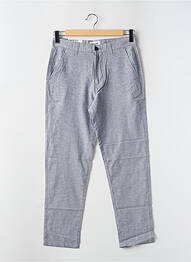 Pantalon slim tissage chiné taille normale bleu JACK & JONES homme