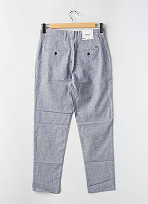 Pantalon slim tissage chiné taille normale bleu JACK & JONES homme