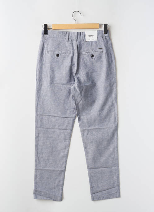 Pantalon slim tissage chiné taille normale bleu JACK & JONES homme