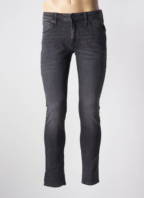 Jeans skinny gris JACK & JONES pour homme