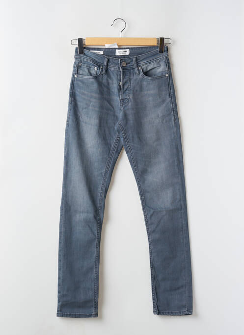 Jeans skinny gris JACK & JONES pour homme