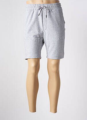 Short fermeture liens à nouer taille normale gris JACK & JONES homme