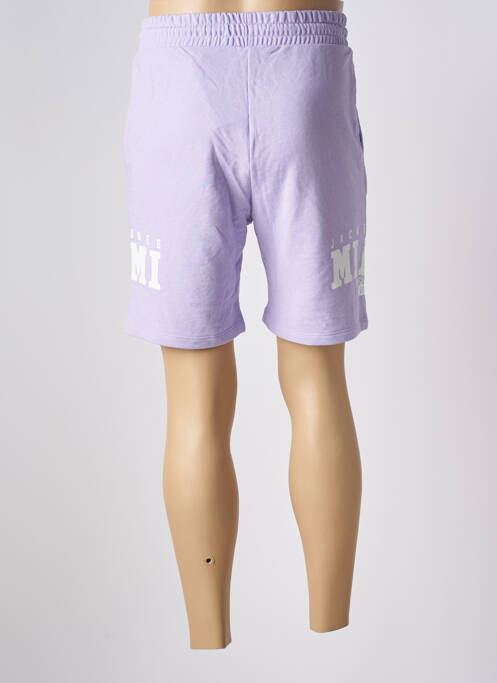 Short fermeture liens à nouer taille normale violet JACK & JONES homme