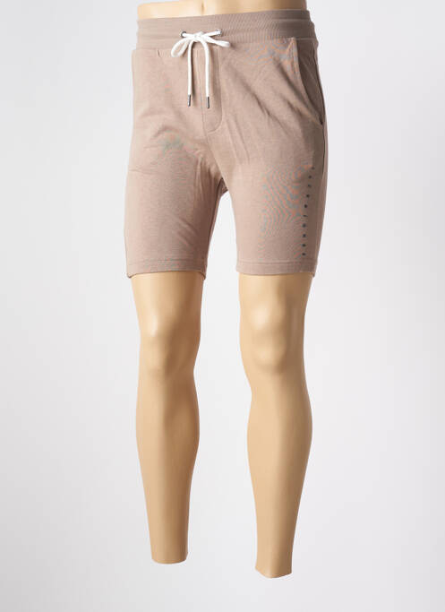 Short fermeture liens à nouer taille normale marron JACK & JONES homme