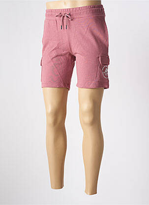 Short multipoches taille normale rose JACK & JONES homme