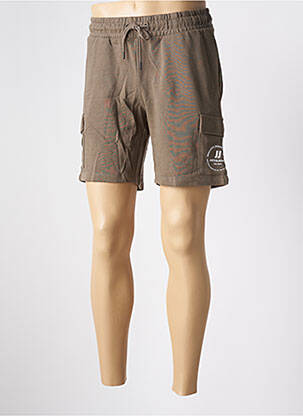 Short multipoches taille normale marron JACK & JONES homme