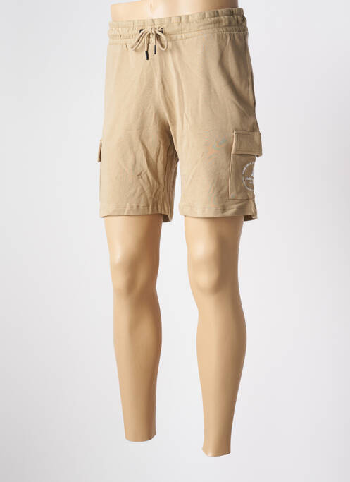 Short multipoches taille normale beige JACK & JONES homme
