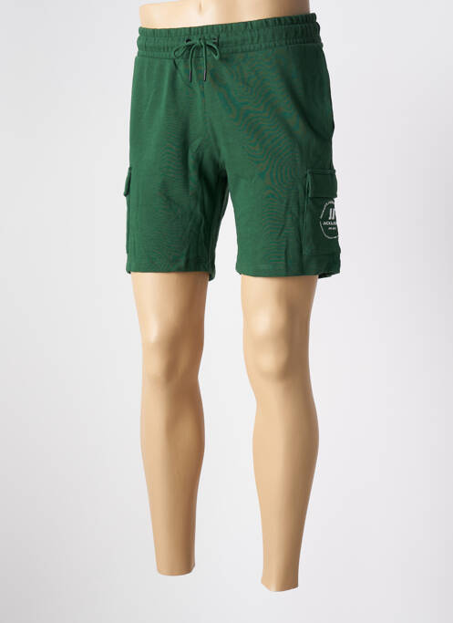 Short vert fonce JACK & JONES pour homme