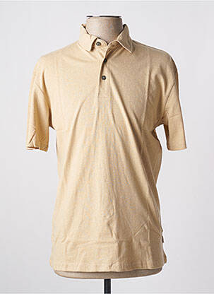 Polo tissage jersey manches courtes beige JACK & JONES homme