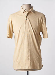 Polo tissage jersey manches courtes beige JACK & JONES homme
