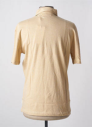 Polo tissage jersey manches courtes beige JACK & JONES homme