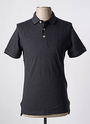 Polo stretch manches courtes gris JACK & JONES homme