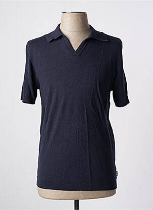 T-shirt stretch manches courtes bleu JACK & JONES homme