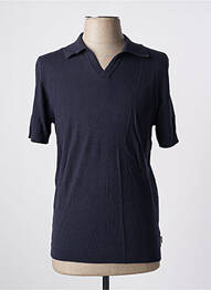 T-shirt stretch manches courtes bleu JACK & JONES homme