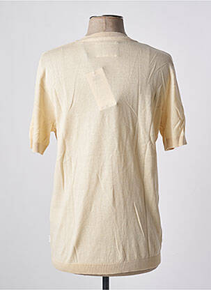 T-shirt stretch manches courtes beige JACK & JONES homme