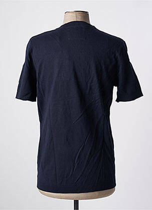T-shirt stretch manches courtes bleu JACK & JONES homme