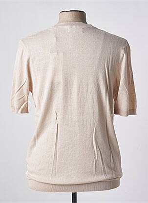 Chemise manches longues beige JACK & JONES homme