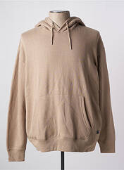 Sweat-shirt à capuche beige JACK & JONES pour homme seconde vue