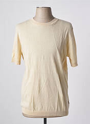 T-shirt beige JACK & JONES pour homme seconde vue