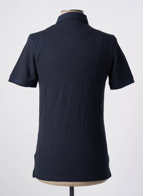 Polo stretch manches courtes bleu JACK & JONES homme