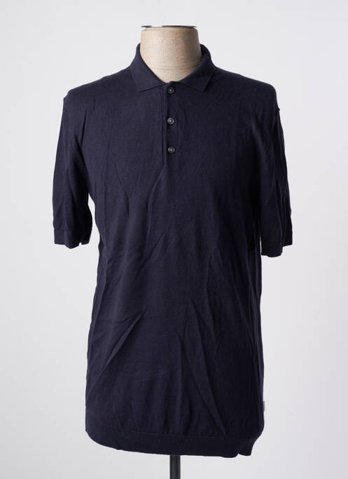 Polo bleu JACK & JONES pour homme