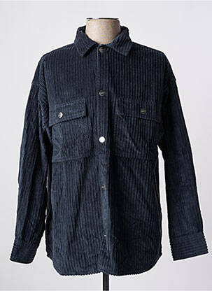 Chemise manches longues manches longues bleu JACK & JONES homme