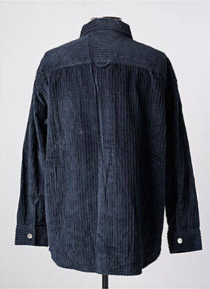Chemise manches longues poches bleu JACK & JONES homme