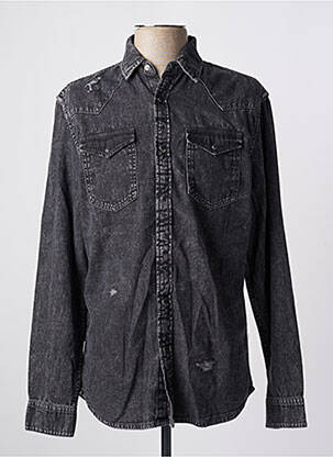 Chemise manches longues manches longues gris JACK & JONES homme