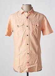 Chemise manches courtes orange JACK & JONES pour homme seconde vue