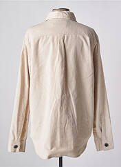 Chemise manches longues beige JACK & JONES pour homme seconde vue