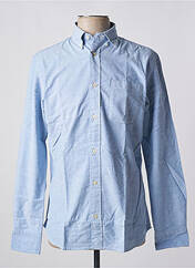 Chemise manches longues bleu JACK & JONES pour homme seconde vue